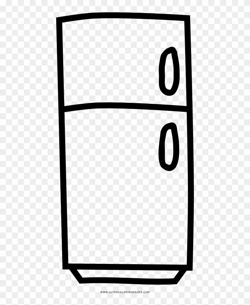 Coloring Refrigerator Clipart