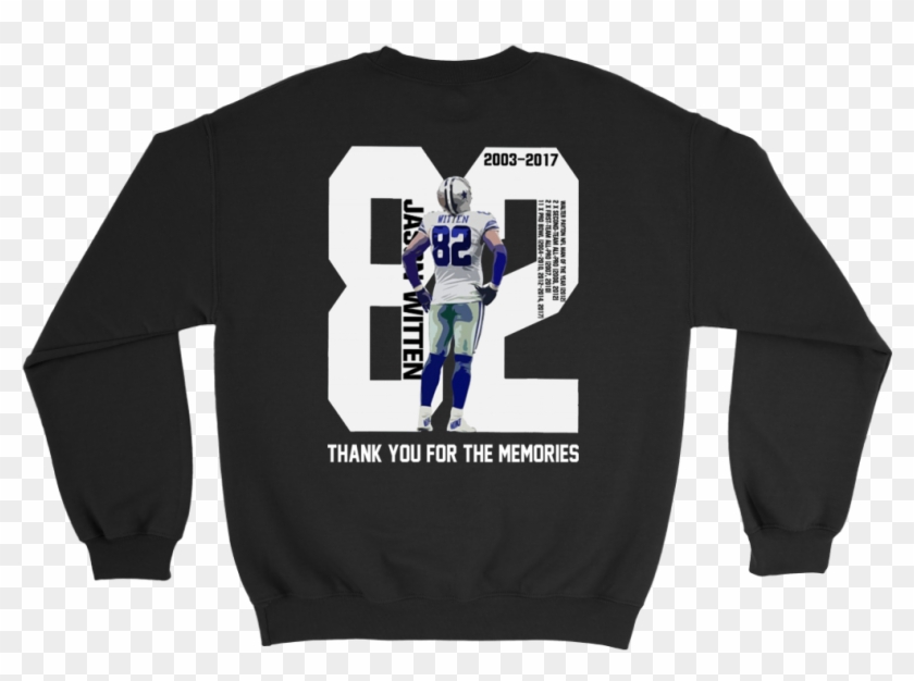 Jason Witten Thank You For The Memories Shirt - Jason Witten Thank You For The Memories Png Clipart #5521654