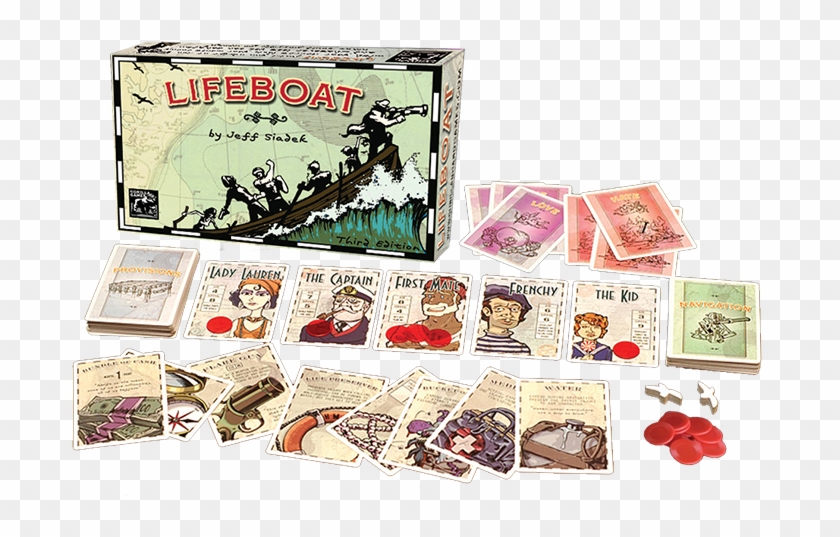 Lifeboat - Collectible Card Game Clipart