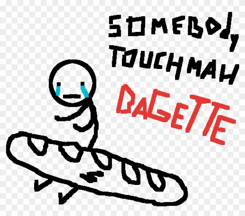 French Bread - Calligraphy Clipart