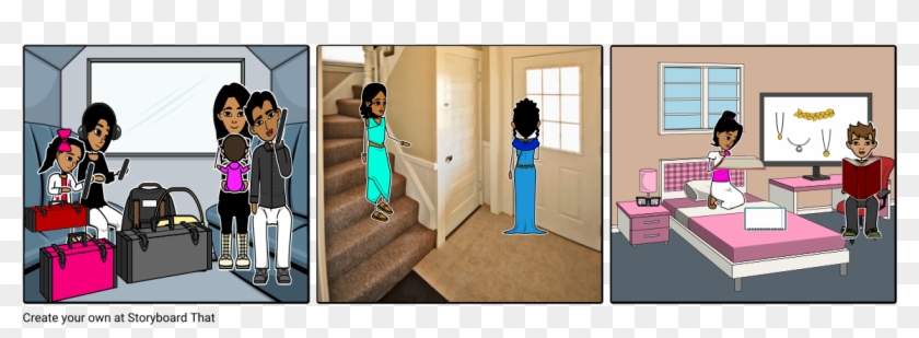 Family With Half Egyptions And Half Hispanic - Play Clipart