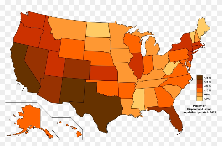 Six Tips For Marketing To Hispanic Millennials - Jehovah Witness Population Map Clipart