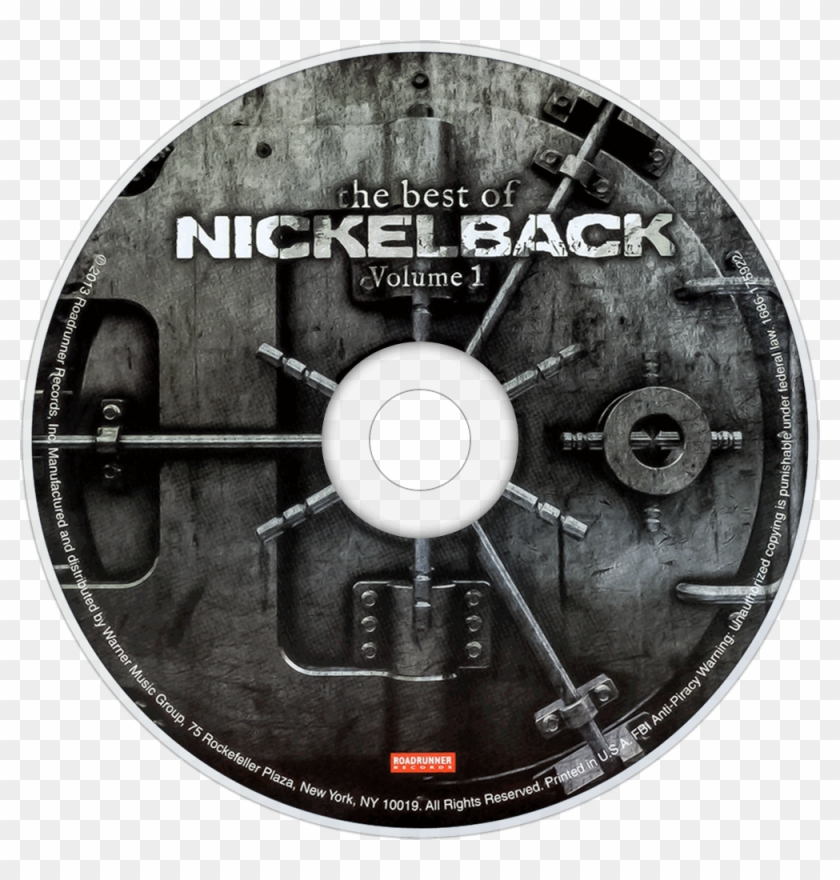 Nickelback The Best Of Nickelback, Volume 1 Cd Disc - Nickelback Feed The Machine Cd Clipart