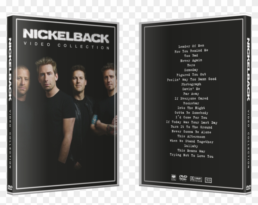 Nickelback - Video Collection - Book Cover Clipart #5522722