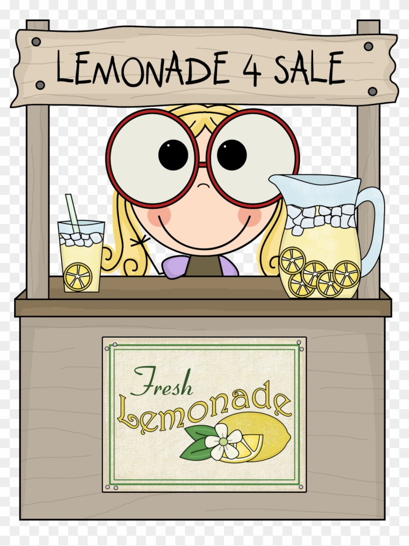 From Lemons To Lemonade - Cartoon Selling Lemonade Png Clipart #5523313