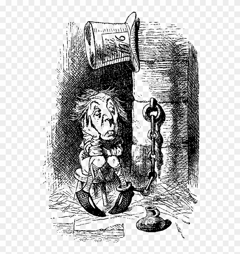 And, The Third Digital Alice In Wonderland Illustration - Living Backwards Alice Clipart #5523347