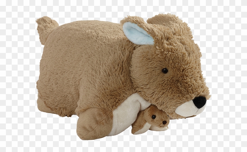 Stuffed Animal Png - Kangaroo Pillow Pet Clipart #5523885