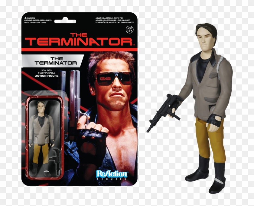 The Terminator One Reaction Figure - Funko Reaction Figures Clipart