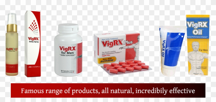Vigrx Range Of Products - Vigrx Products Clipart #5524204