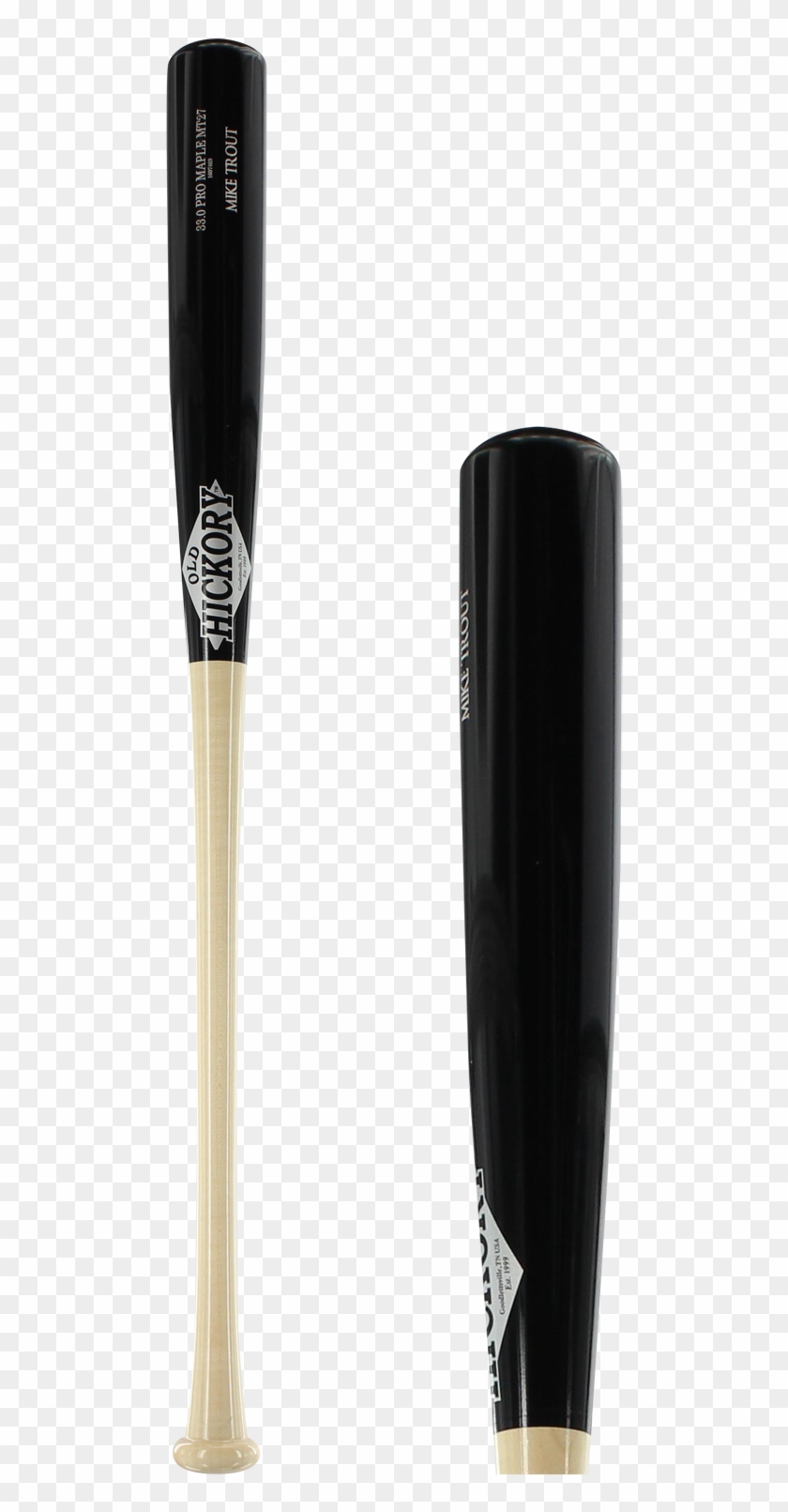 Mike Trout Maple Wood Baseball Smart Bat - Softball Clipart #5524265