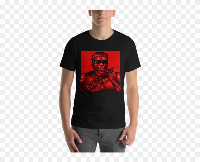 Terminator T Shirt Red Collection The Crxw Short Sleeve - Beer 40th Birthday Shirts Clipart #5524335