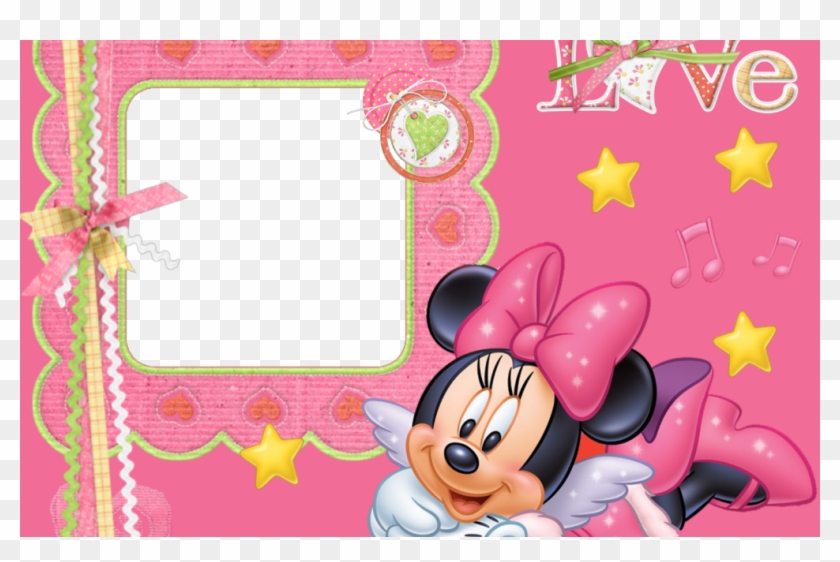 Wall Painting Of Minnie Mouse Clipart #5524341