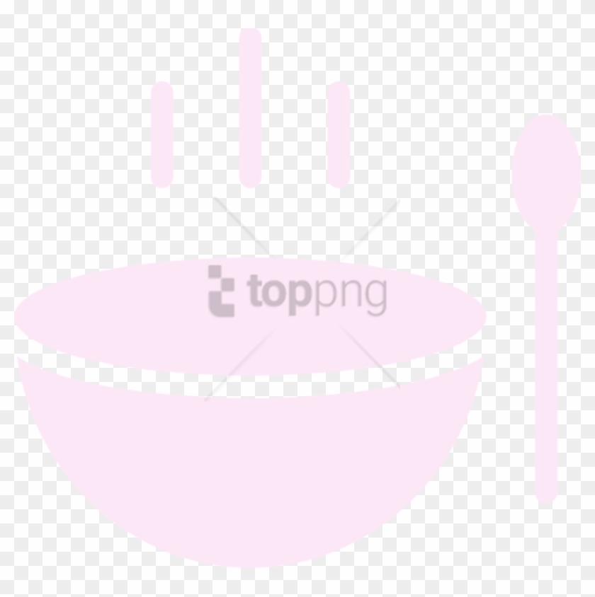 Pink Bowl Icon Transparent Png - Circle Clipart #5524833