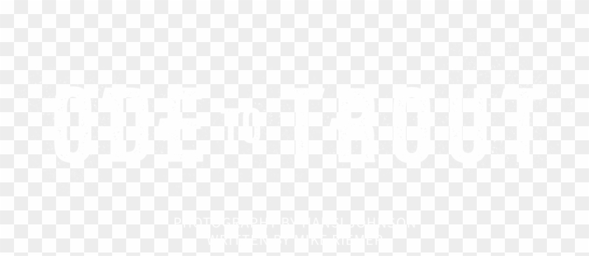 Ode To Trout - Graphic Design Clipart #5524877