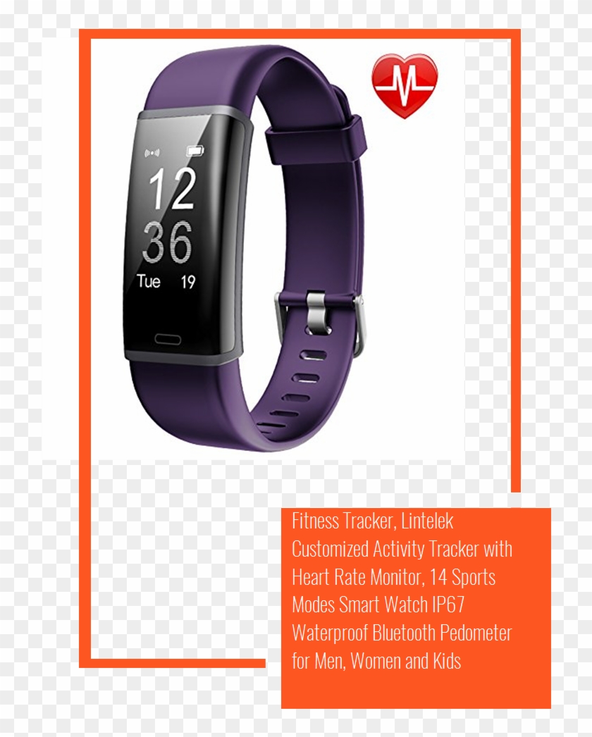 Fitness Tracker, Lintelek Customized Activity Tracker - Smart Watches For Men On Amazon Clipart #5524958