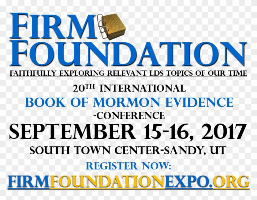 This Next Firm Foundation Conference Will Be Held Two - Interstudy Clipart
