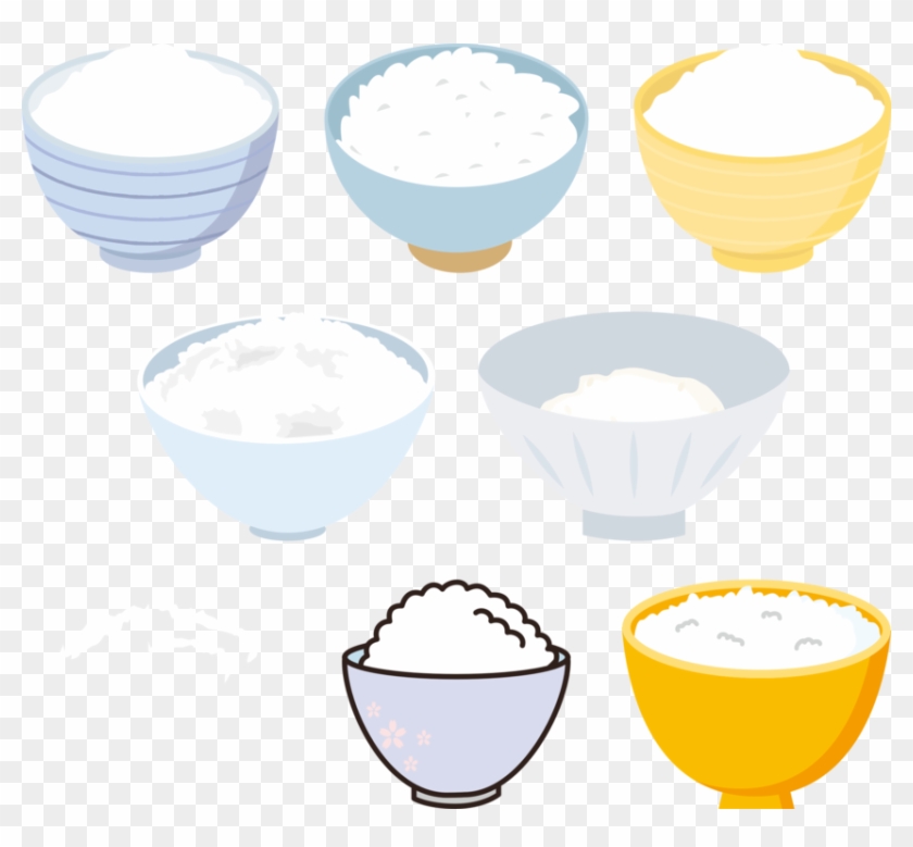 Japanese Cuisine Sushi Food Bowl Rice Clipart