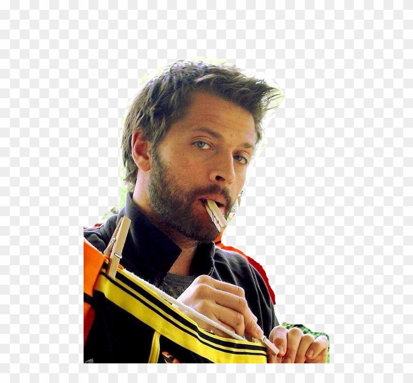 Misha Collins, Dean Winchester, Supernatural Fandom, - Misha Collins With A Beard Clipart