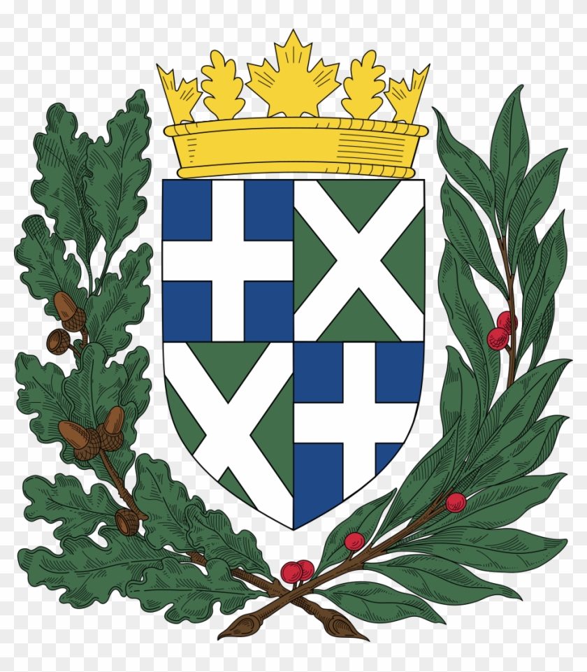 Coat Of Arms Of El Churi Version5 Cross Update - Berries On Coat Of Arms Clipart #5525542