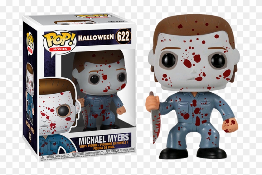 Halloween - Michael Myers Bloody Funko Pop Clipart #5525613
