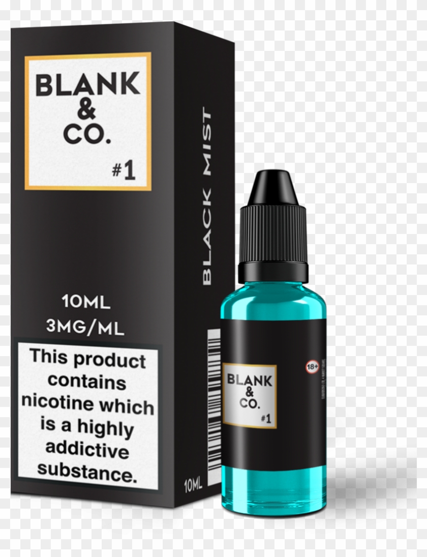 #1 Black Mist Ejuice From Blank & Co - Cosmetics Clipart
