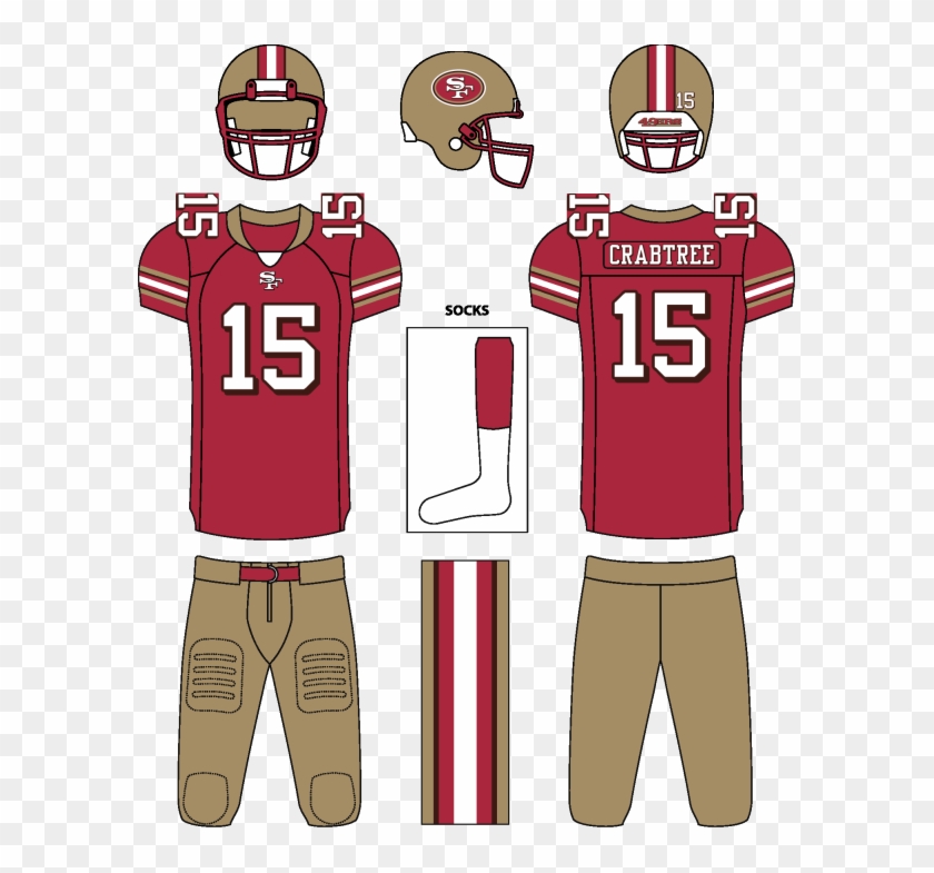 49ersfinared - Buccaneers New Orange Jersey Clipart