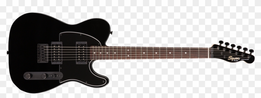 Squier Fsr Affinity Hh Tele Black Mist - Fender Telecaster Black Rosewood Clipart #5526469