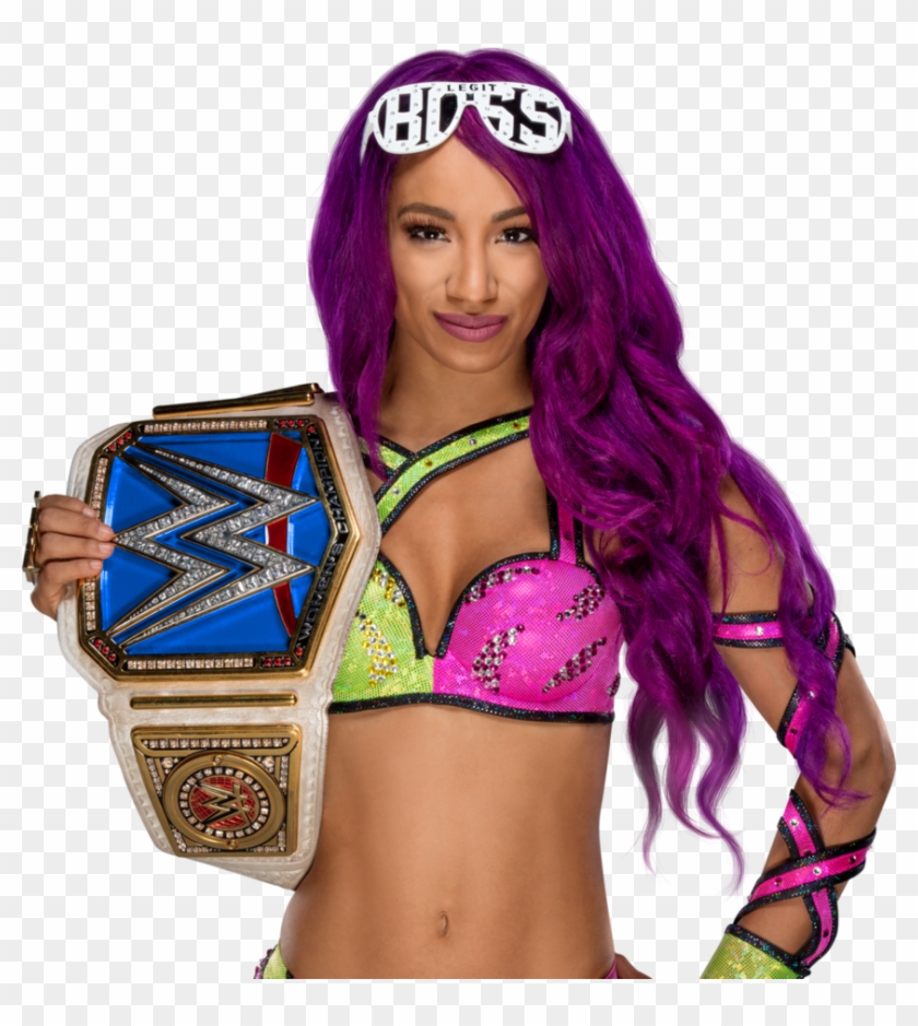Sasha Banks Sd Women's Champion Png By Ambriegnsasylum16 Clipart
