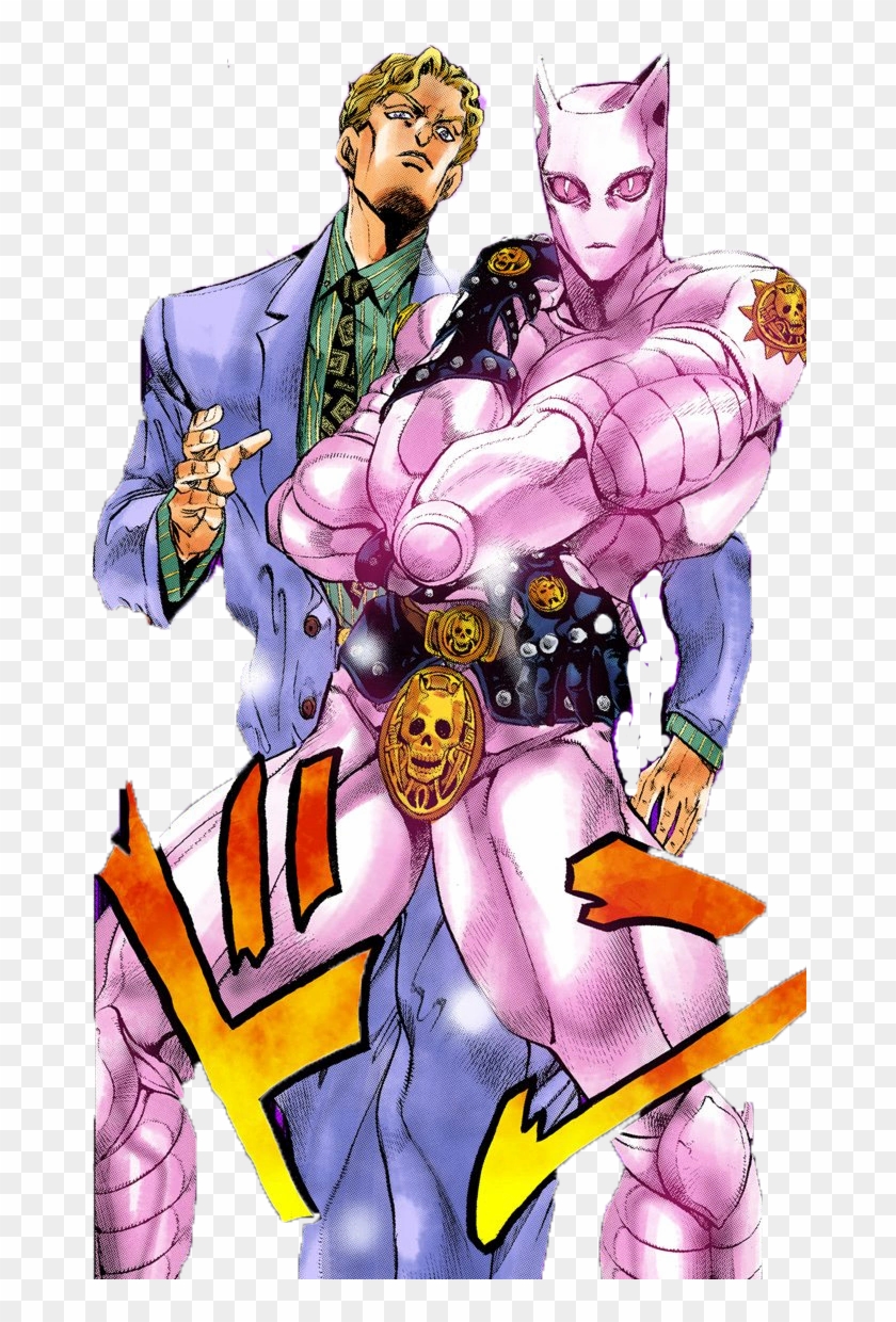 [ Img] - Jjba Kira Yoshikage And Killer Queen Clipart