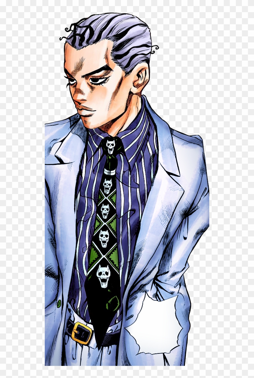 I Was Watching Jojo Bizarre Adventure - Yoshikage Kira Anime Png Clipart #5527195