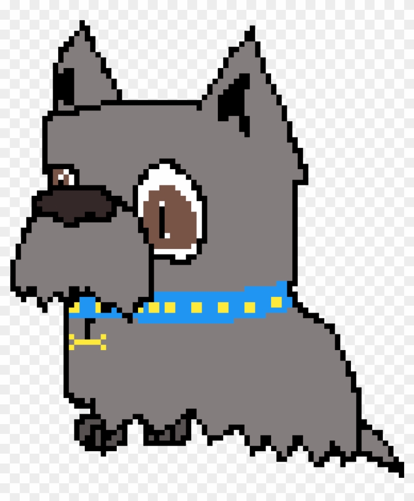 Little Schnauzer Dog - Cartoon Clipart