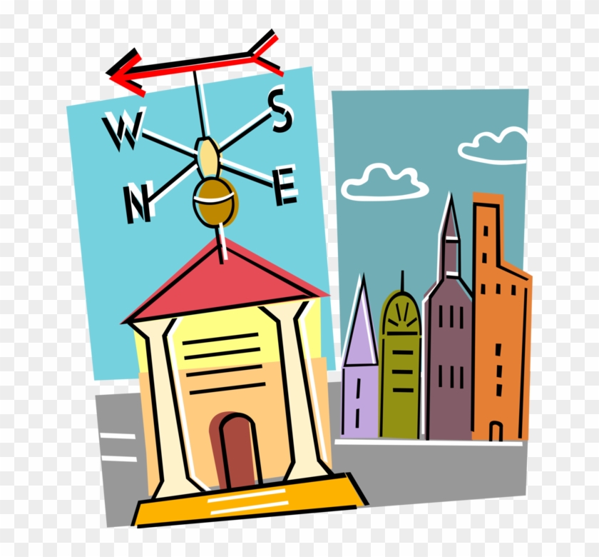 Vector Illustration Of Financial Banking Institution - Illustration Clipart #5527644