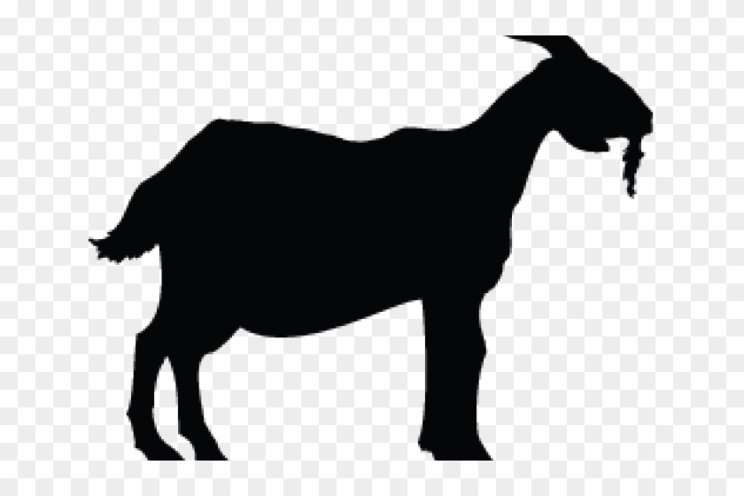 Free On Dumielauxepices Net - Goat Silhouette Vector Png Clipart #5527841