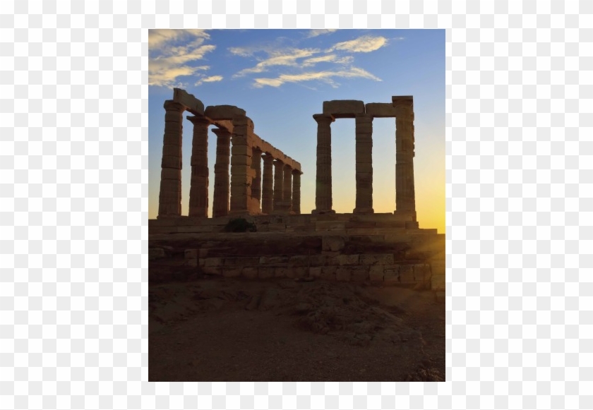 Cp Cavafy - Temple Of Poseidon Clipart #5527843