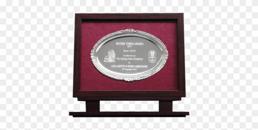 Akshaya Patra Wins Best Ngo At 14th Mother Teresa Award - Picture Frame Clipart