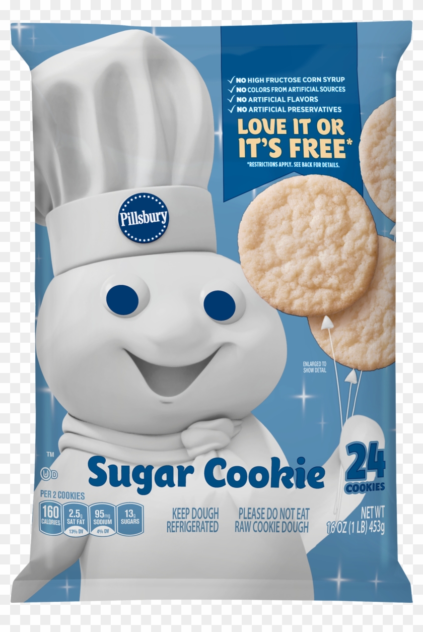 Pillsbury Ready To Bake Sugar Cookies, 24 Ct, 16 Oz - Pillsbury Ready To Bake Sugar Cookies Clipart #5528567