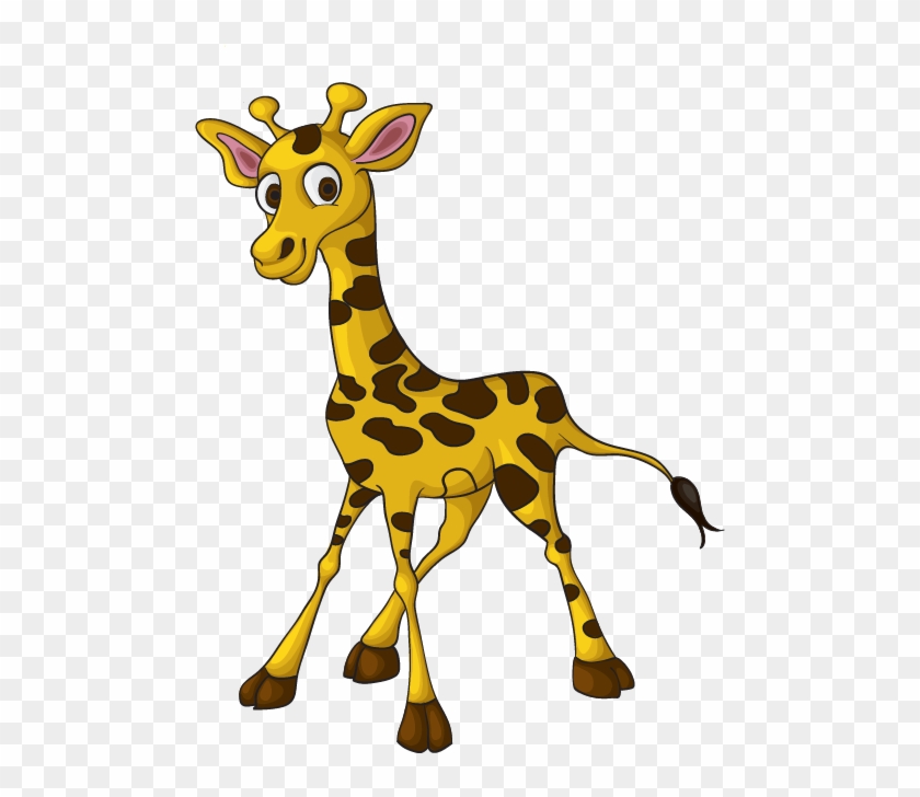 How To Draw A - Cute Drawings Of Giraffe Clipart #5528617