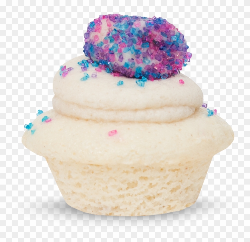 Sugar Cookie Cupcake Small Side View Image - Cupcake Clipart