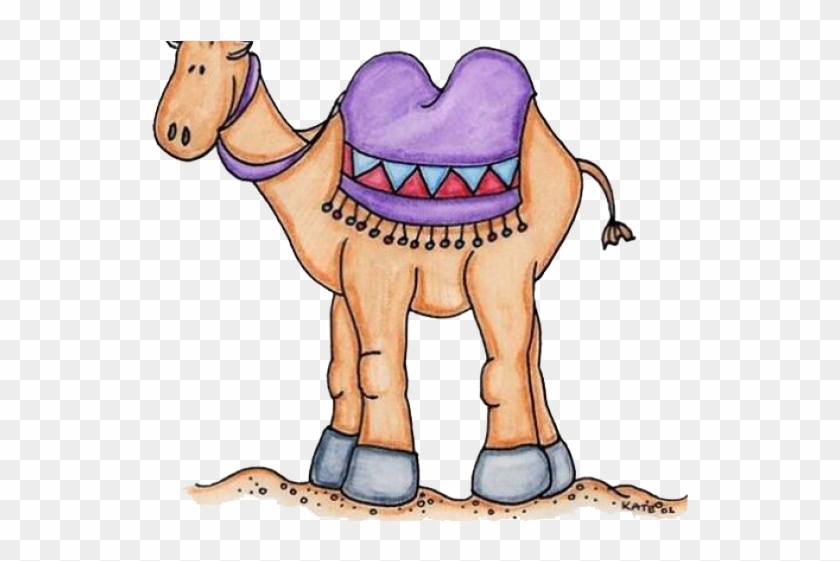 Camel Clipart Nativity Sheep - Camellos De Navidad En Caricatura - Png Download