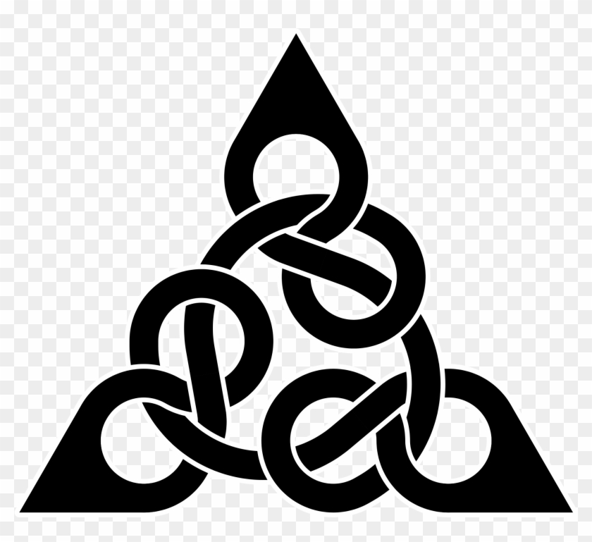 File Figure Knot Triang Wikimedia Commons Open - Celtic Knot Three Clipart #5528990