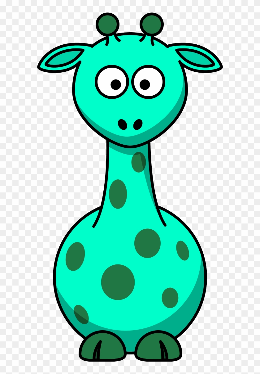 Giraffe Cartoon Picture - Cartoon Animals Clipart - Png Download #5528991
