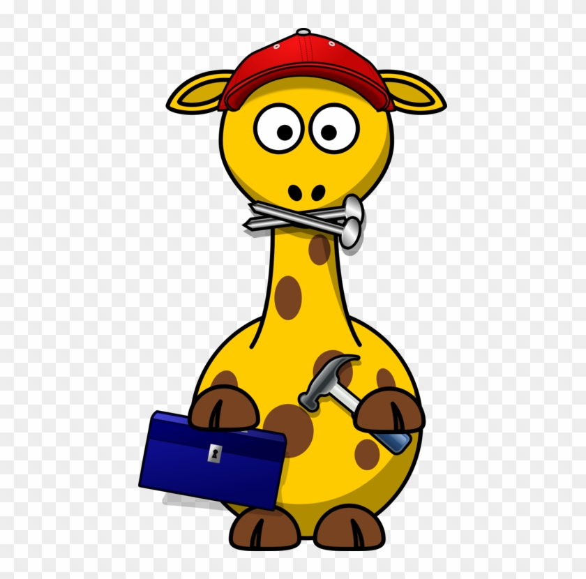Baby Giraffes Cartoon - Cartoon Animals Clipart - Png Download