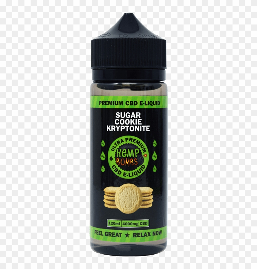 4000mg Cbd E-liquid Sugar Cookie Kryptonite - Watermelon Cbd Vape Juice Clipart #5529084