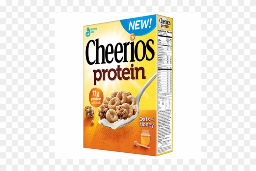 Cereal As A Protein Snack Makes Sense, Considering - Cheerios Box Clipart #5529157