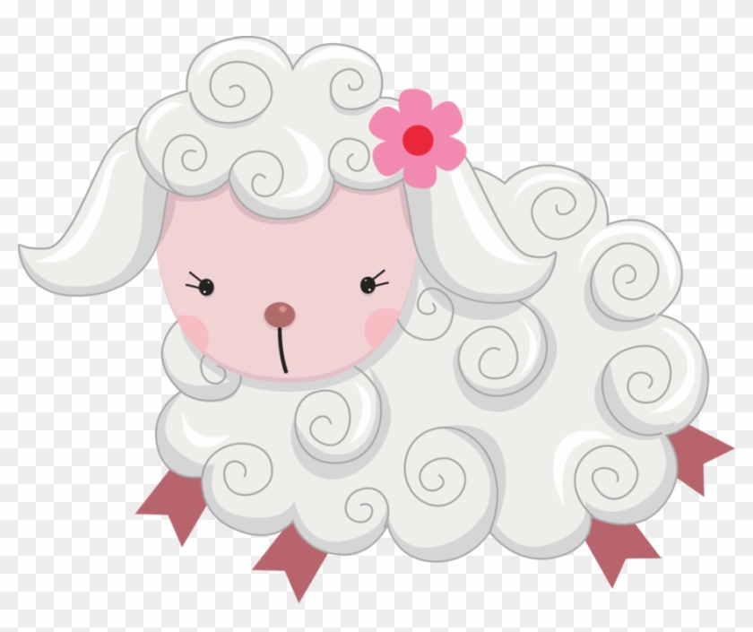Lamb Svg Clipart Baby - Imagens Fazendinha Rosa Png Animais Transparent Png
