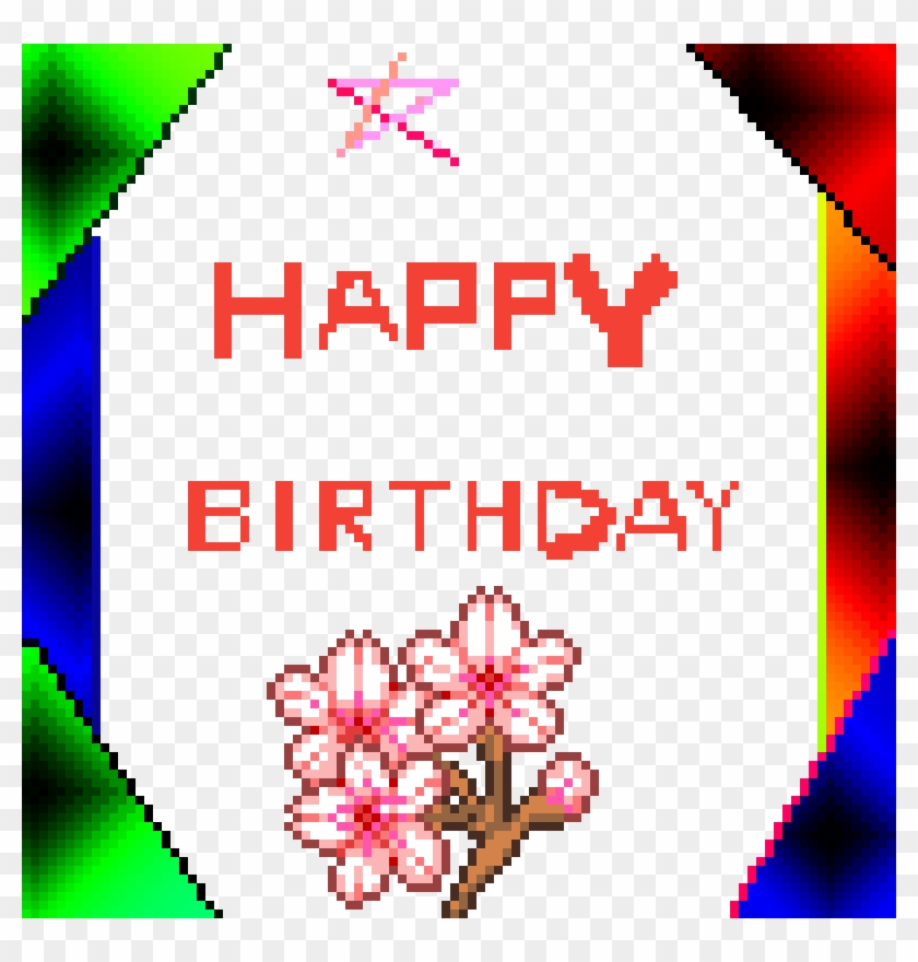 Birthday Card - Transparent Cherry Blossom Gif Clipart