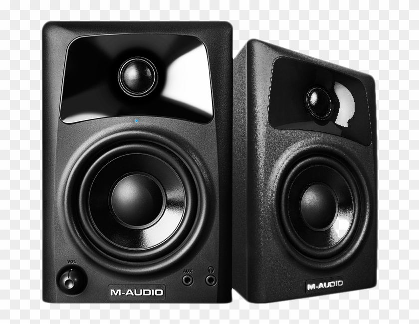 Audio Speaker Png Transparent Images Free Download - M Audio Av32 10 Watt Compact Studio Monitor Speakers Clipart
