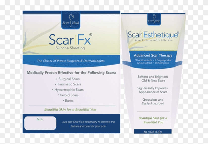 Scar Fx® Silicone Scar Sheeting Clipart #5530008