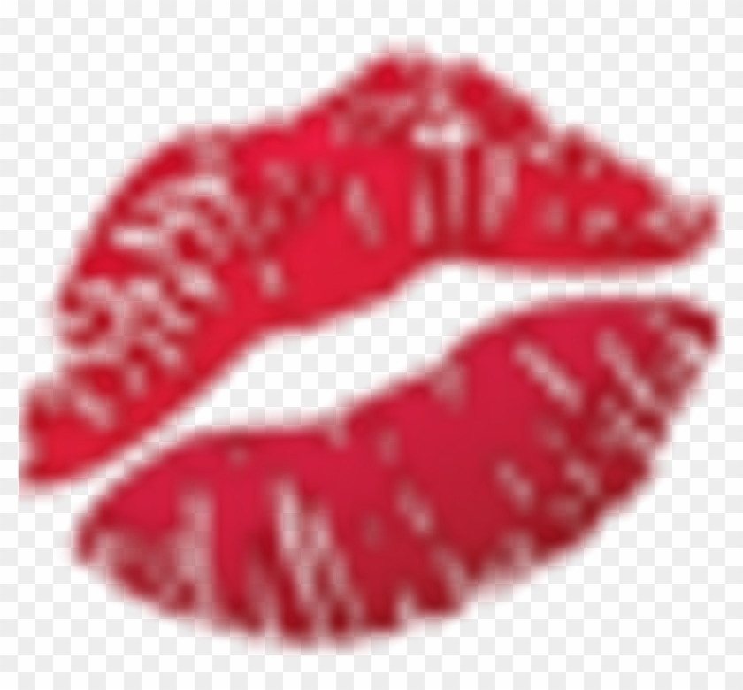 Emoji Kiss Labios Beso Boca Mouth - Kissing Lips Emoji Transparent Clipart #5530076