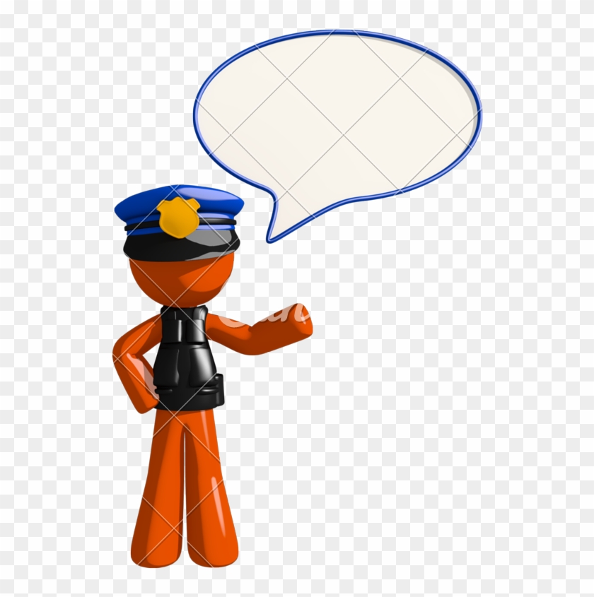 Clipart Man Police Officer - Cartoon - Png Download #5530490